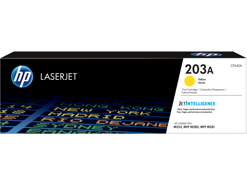 HP CF542A (203A) Yellow
