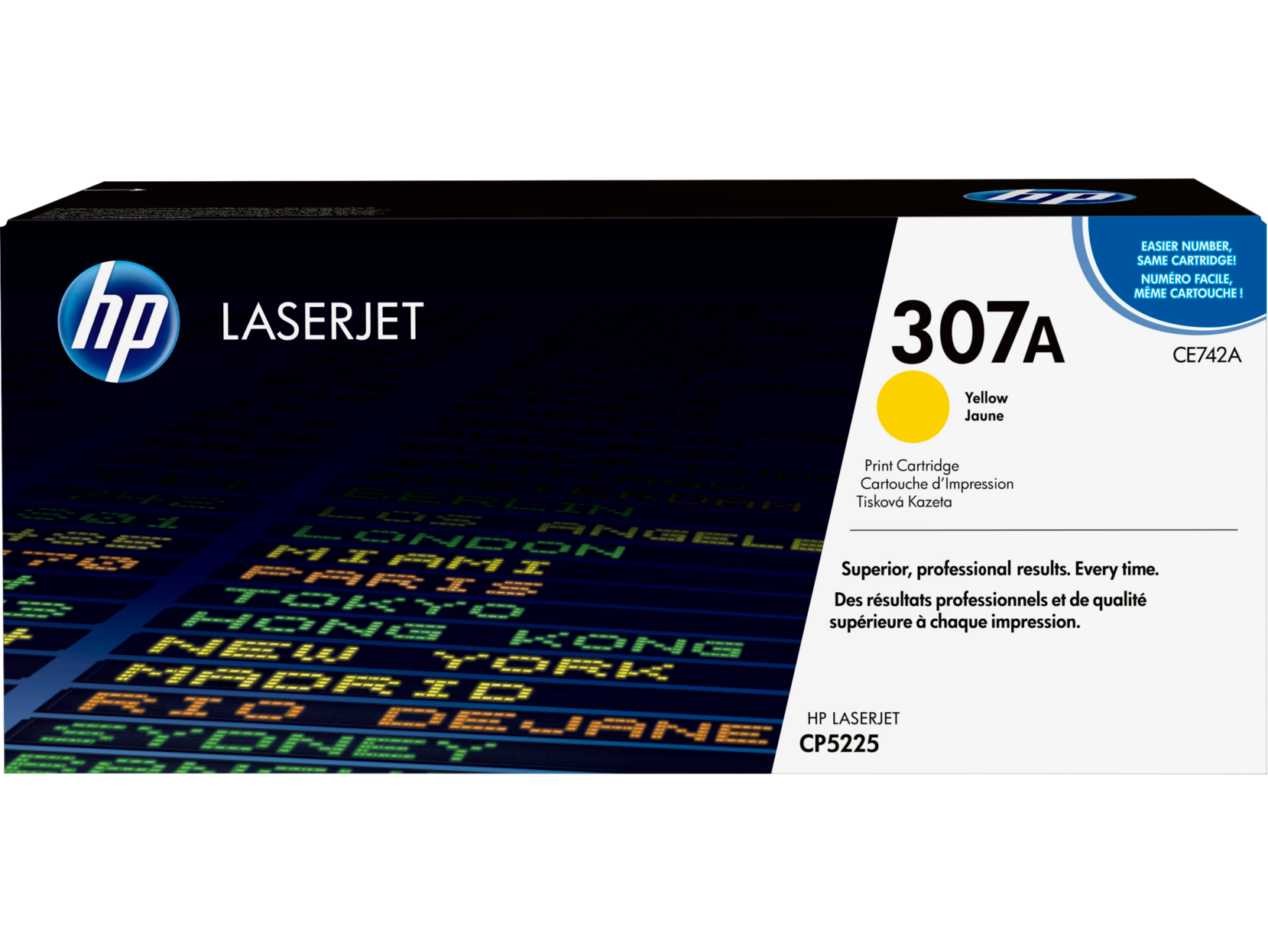 HP CE742A (307A) Yellow