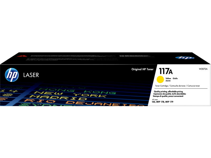 HP 117A (W2072A) Yellow