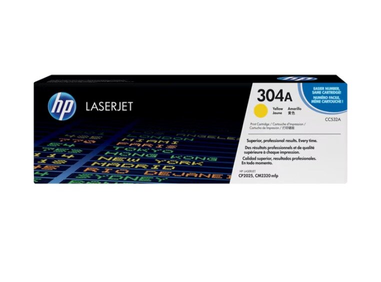 HP CC532A (304A) Yellow