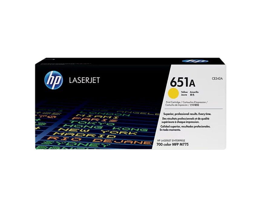 HP CE342A (651A) Yellow